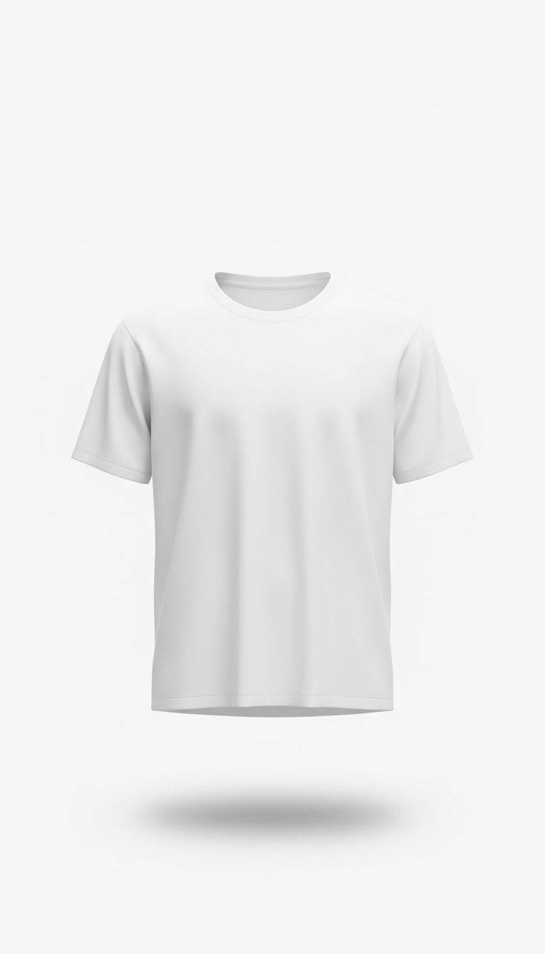 White Minimalist Classic T-Shirt