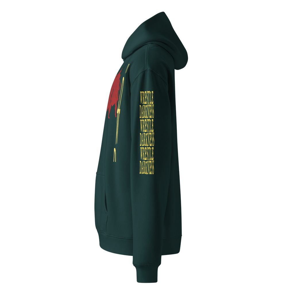 "Wrestle Darkness" Ephesians 6:12 Hoodie