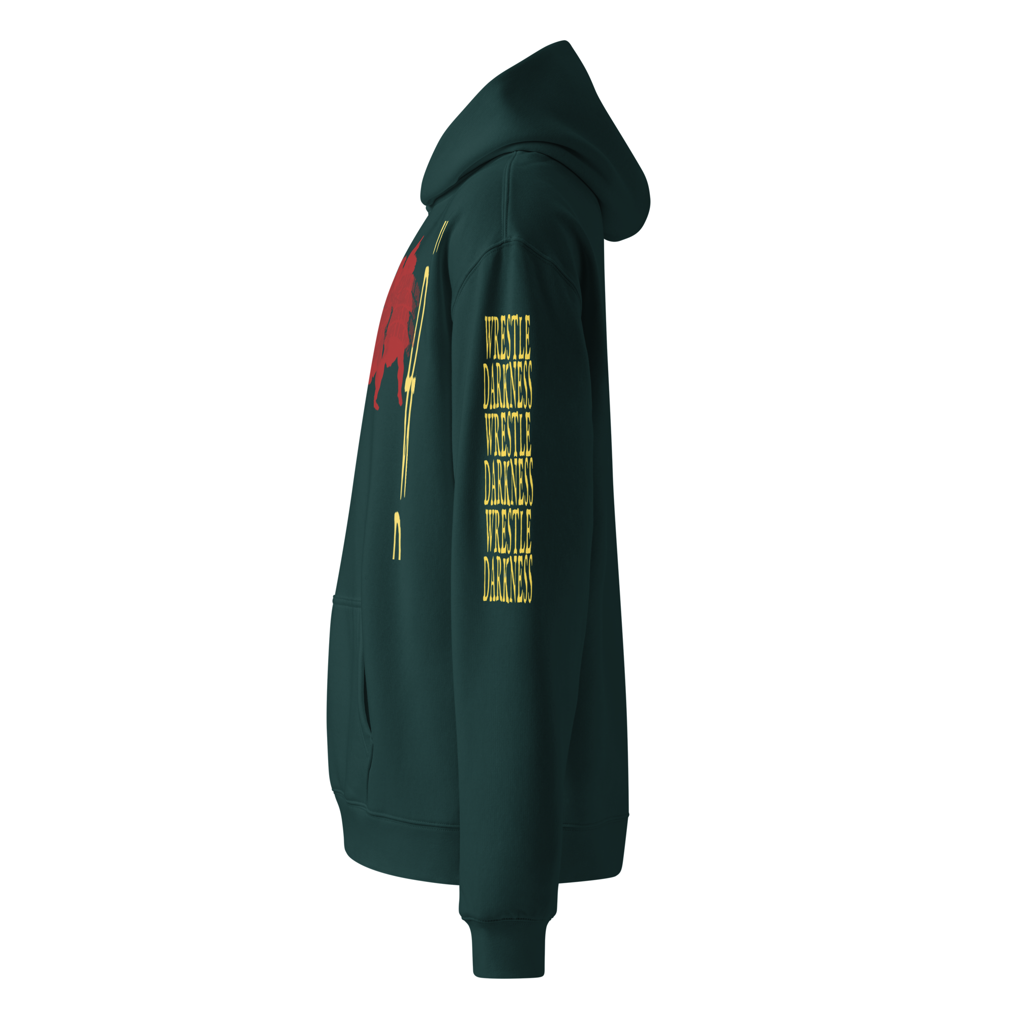"Wrestle Darkness" Ephesians 6:12 Hoodie