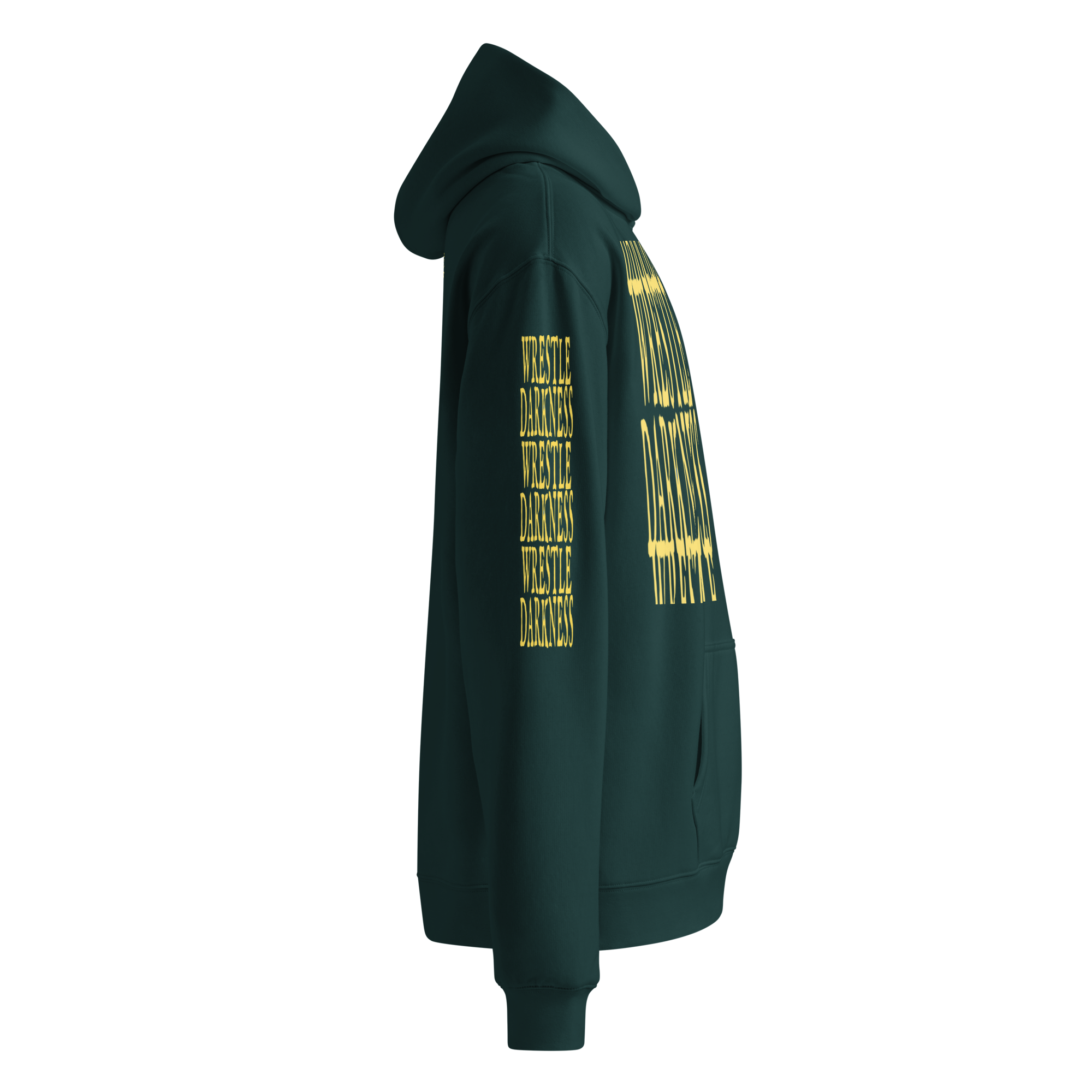 "Wrestle Darkness" Ephesians 6:12 Hoodie