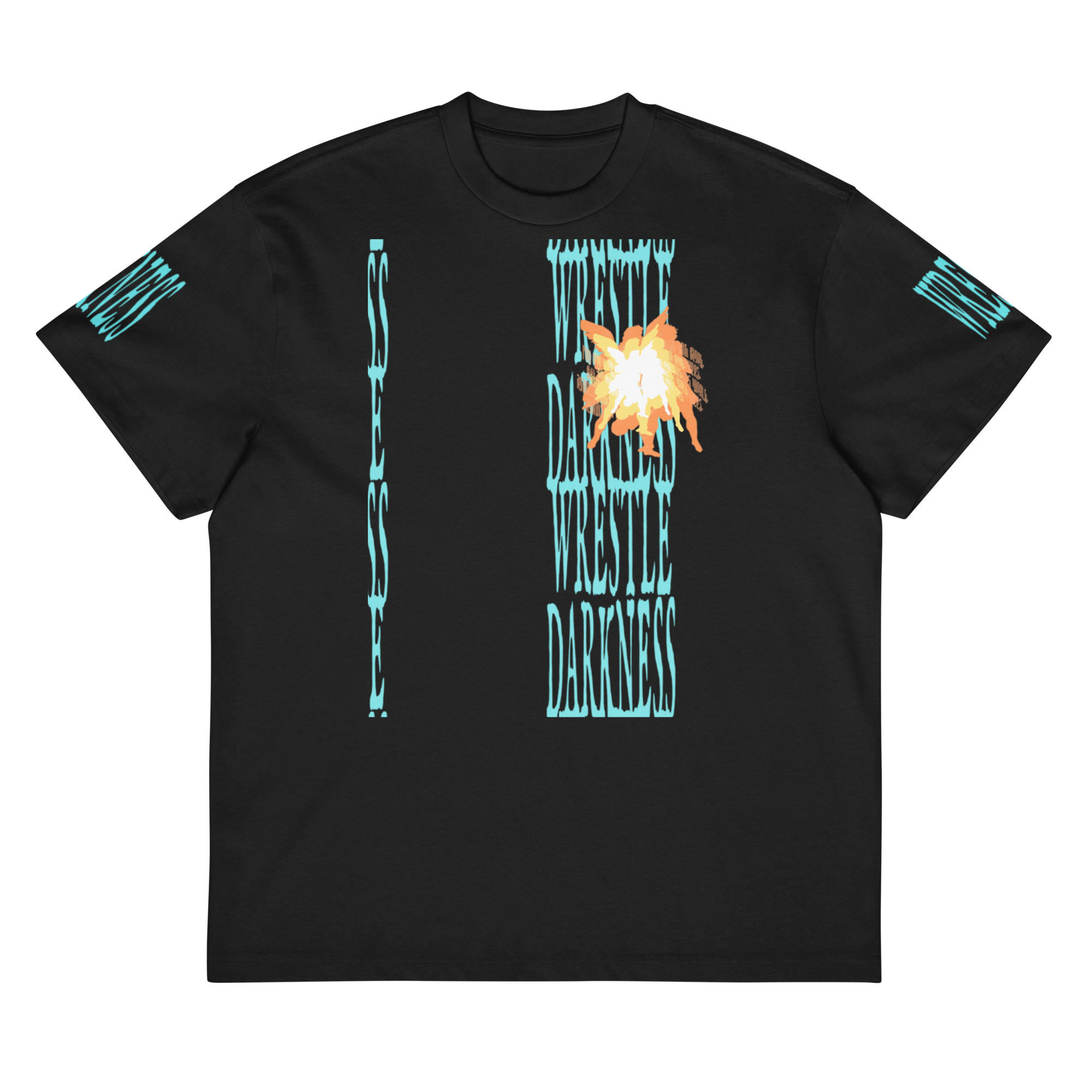 "Wrestle Darkness" Ephesians 6:12 Box Tee